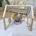 wooden baby gym
