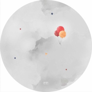 GUGU THE HERO - NATURAL RUBBER BABY MAT PRIME BALOON DREAM CIRCLE