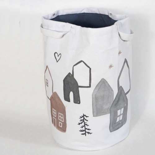 toy basket scandi town