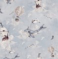 niebieska tapeta ocean do pokoju chłopca