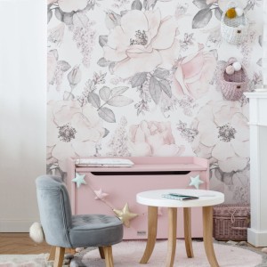 DEKORNIK - WALLPAPER PINK GARDEN