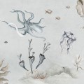 wallpaper underwater world grey