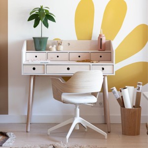 BIURKO SEKRETARZYK RIVER - WOOD LUCK DESIGN