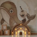 nocna lampka mini tęcza cappuccino