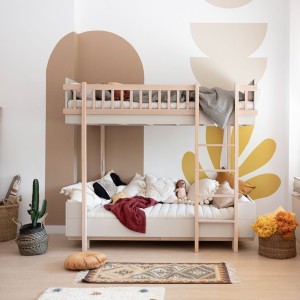 ŁÓŻKO DWUPIĘTROWE BASIC KASZMIR - WOOD LUCK DESIGN