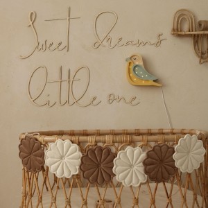 DREWNIANY NAPIS SWEET DREAMS LITTLE ONE - CUT IT NOW