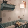 lampa ścienna do pokoju dziecka czysta biel