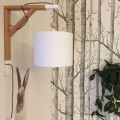 lampa ścienna do pokoju dziecka czysta biel