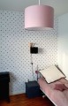 pink ceiling lamp for chidren
