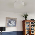 white plafond