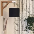 simple black lamp for children