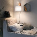 blue wall lamp for children