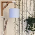 blue wall lamp for children