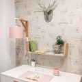 pink wall lamp for girls room