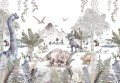 Wallpaper dino world malumi