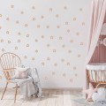 beige wall sticker for girls room