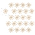 flower stickers for girls boho room