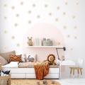 flower stickers for girls boho room