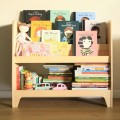 drewniana biblioteczka montessori