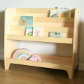 drewniana biblioteczka montessori