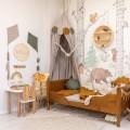 mustard rainbow macrame  wall decoration for kids room