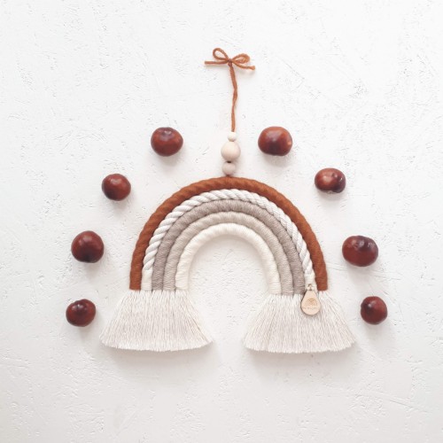 rainbow macrame
