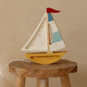 LAMPKA ŻAGLÓWKA MINI MUSTARD - LITTLE LIGHTS 