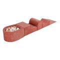 climbing blocks small ball pit