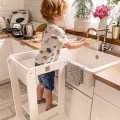 wooden kitchen helper natural