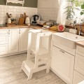 wooden kitchen helper natural