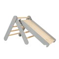 ladder for children with climbing wall and slide