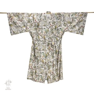 KIMONO BAMBUSOWE DLA MAMY ORNITHOLOGY - MAKASZKA