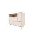 komoda niemowleca bezowa wood luck design