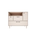 komoda niemowleca bezowa wood luck design