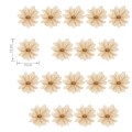 wall sticker boho daisy
