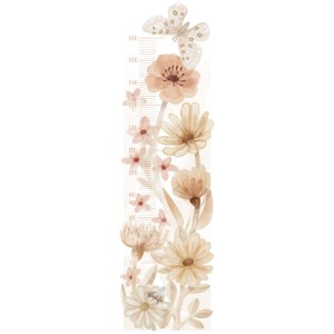 PASTELOWE LOVE - WALL STICKER HEIGHT MEASURE MEADOW