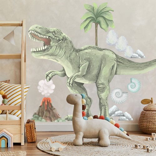 wall sticker t-rex