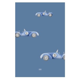 GUGU THE HERO - NATURAL RUBBER BABY MAT PRIME RACING CARS BIG