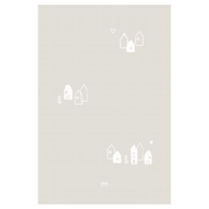 GUGU THE HERO - NATURAL RUBBER BABY MAT PRIME SCANDI MIST BIG