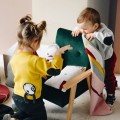 green armchair for kids