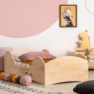 ADEKO -  WOODEN CHILDREN'S BED PEPE MODEL 1