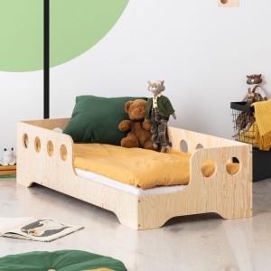 ADEKO -  WOODEN CHILDREN'S BED KIKI MODEL 5