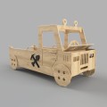 lozko auto jeep