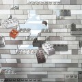 wallpaper blocks mural