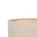 lampa wisząca boho len podwójna