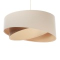 asymeryczna lampa len juta