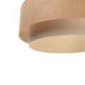 lampa boho len juta
