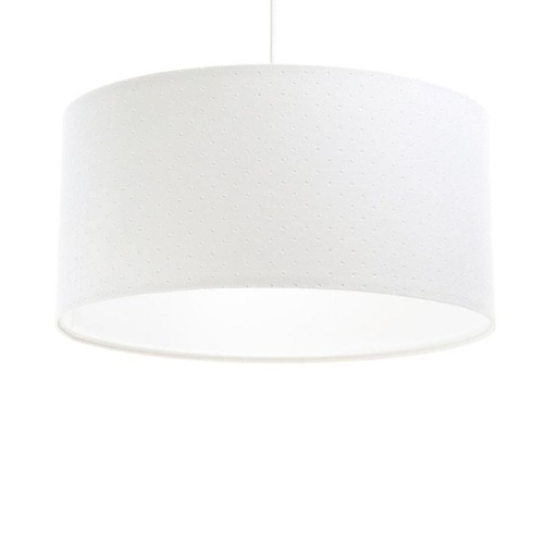 biała lampa wisząca do pokoju dziecka