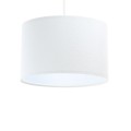biała lampa wisząca do pokoju dziecka