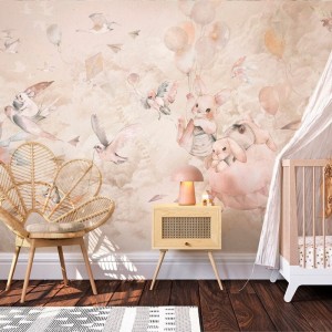 TAPETA DLA DZIECKA DREAM BABY ROSE - MALUMI